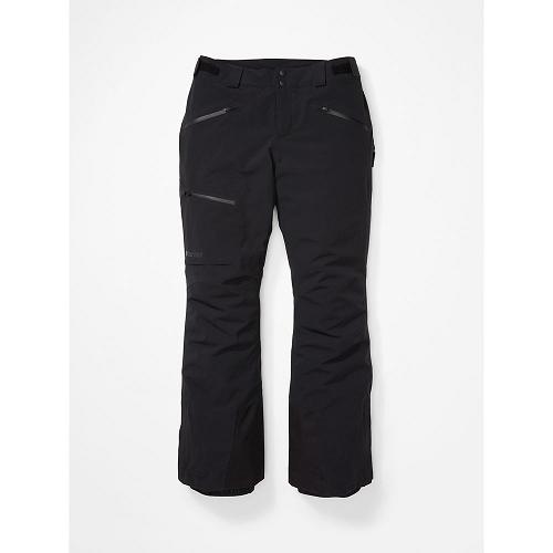 Marmot Refuge Pants - Womens Ski Pants Black CA8126547 Canada